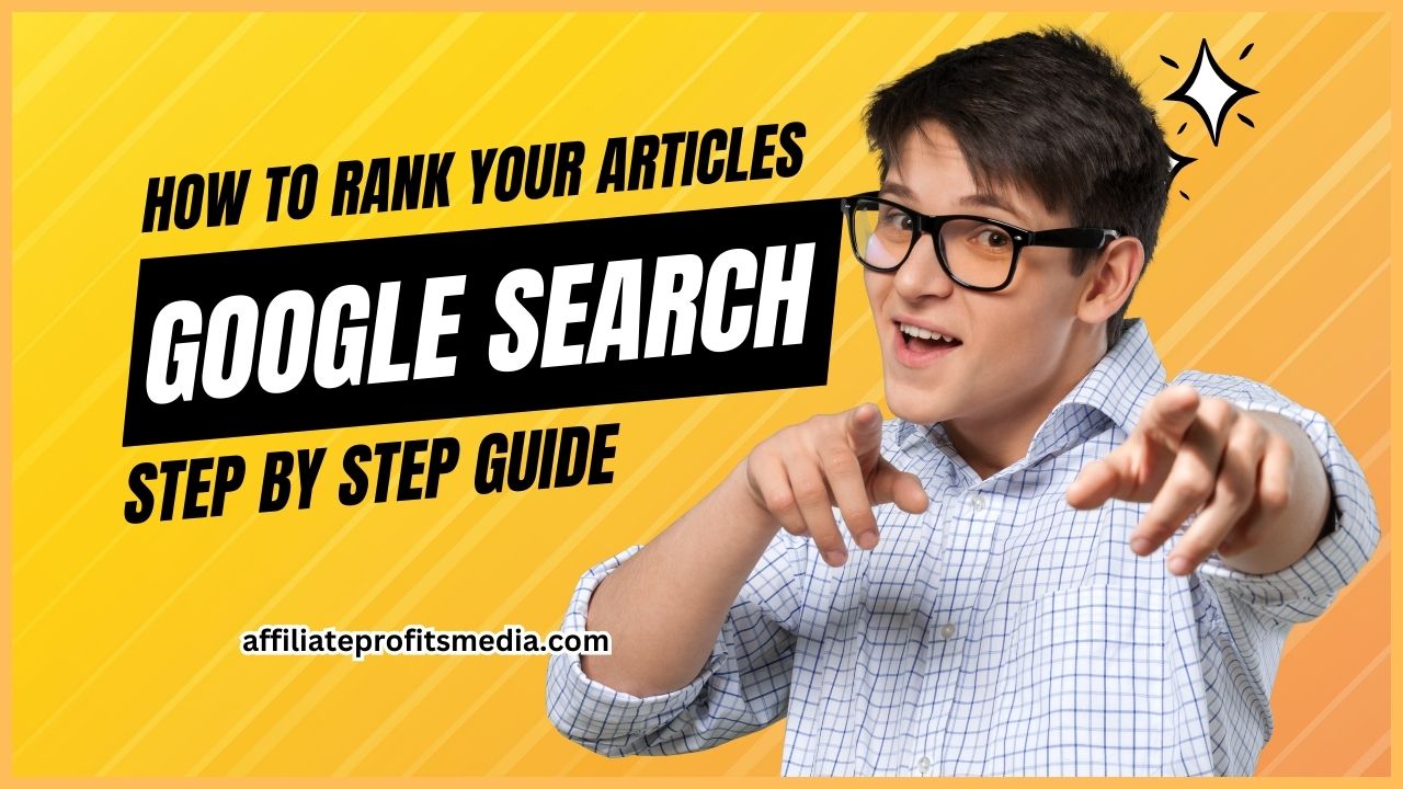 Rank Your Articles on Google Search