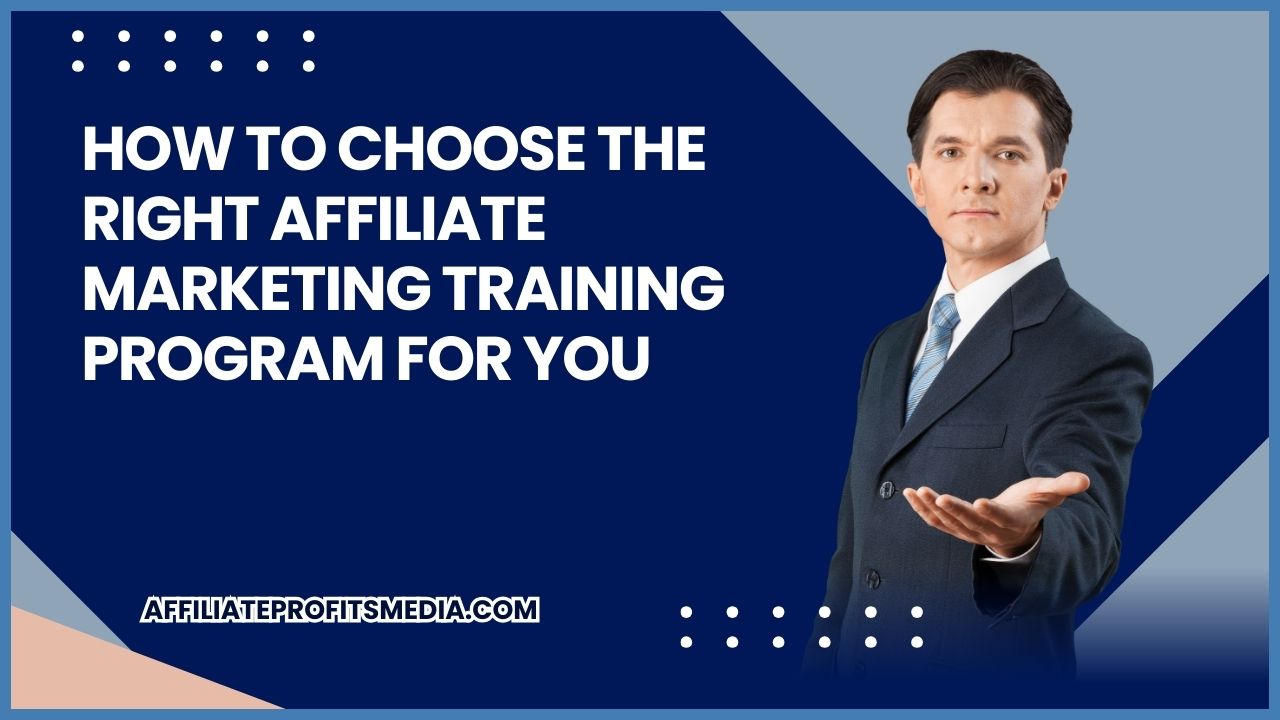 Affiliate Marketing Training