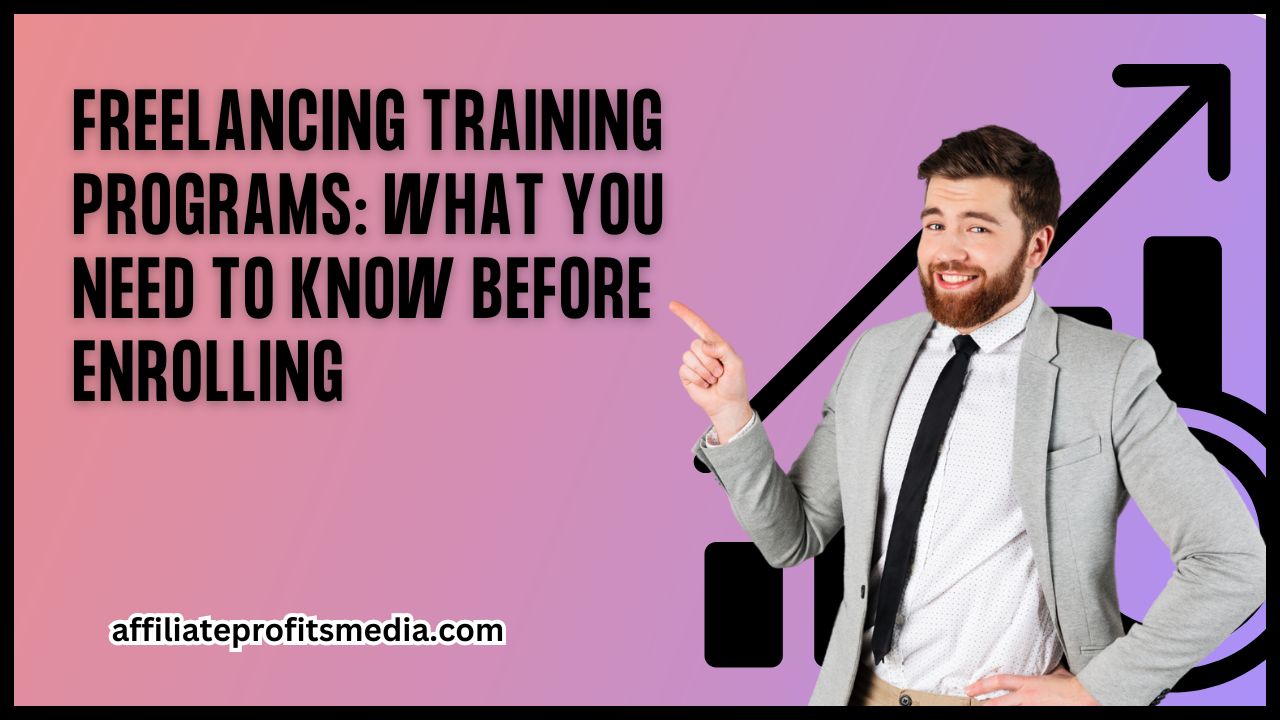Freelancing Training Programs: What You Need to Know Before Enrolling