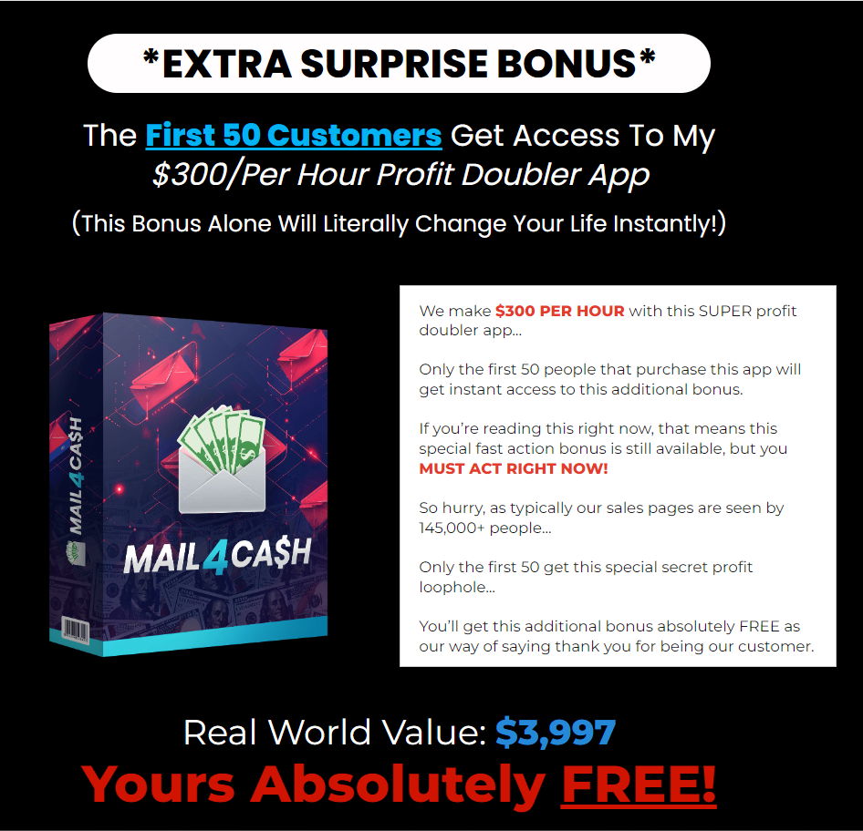 BONUS D'EXAMEN DE MAIL4CASH