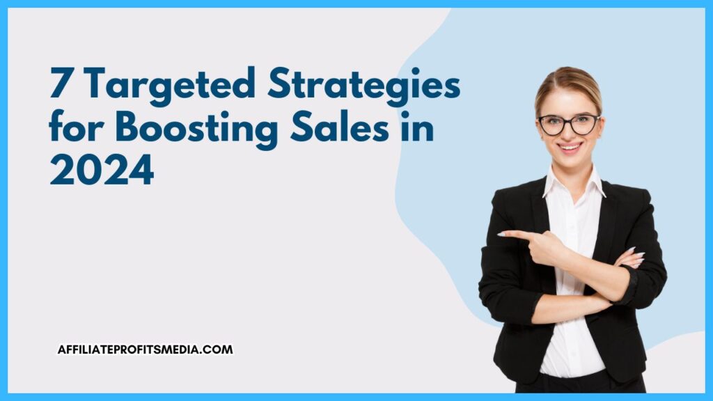 Boosting Sales