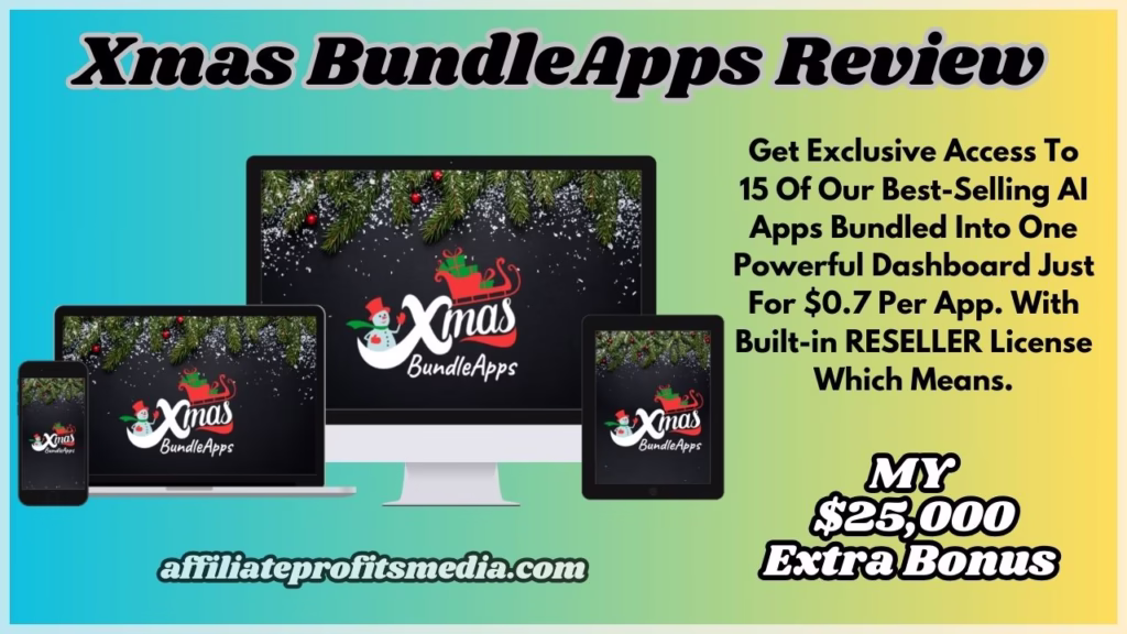 Xmas BundleApps Review - Get 15 Premium AI Apps In Single Dashboard 2 Xmas BundleApps Review