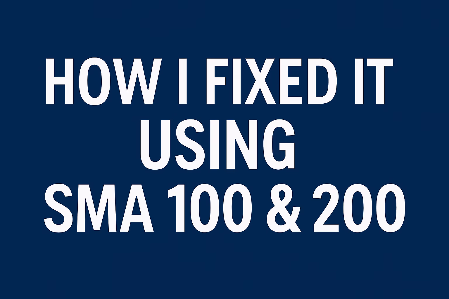 Why I Was Missing High-Quality Continuation Trades —